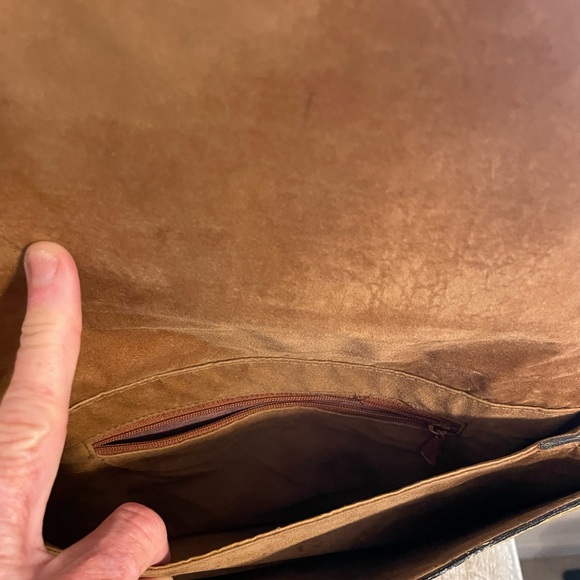 Vintage crocodile leather yellow purse-EXCELLENT condition-smoke/dog free - Picture 3 of 10